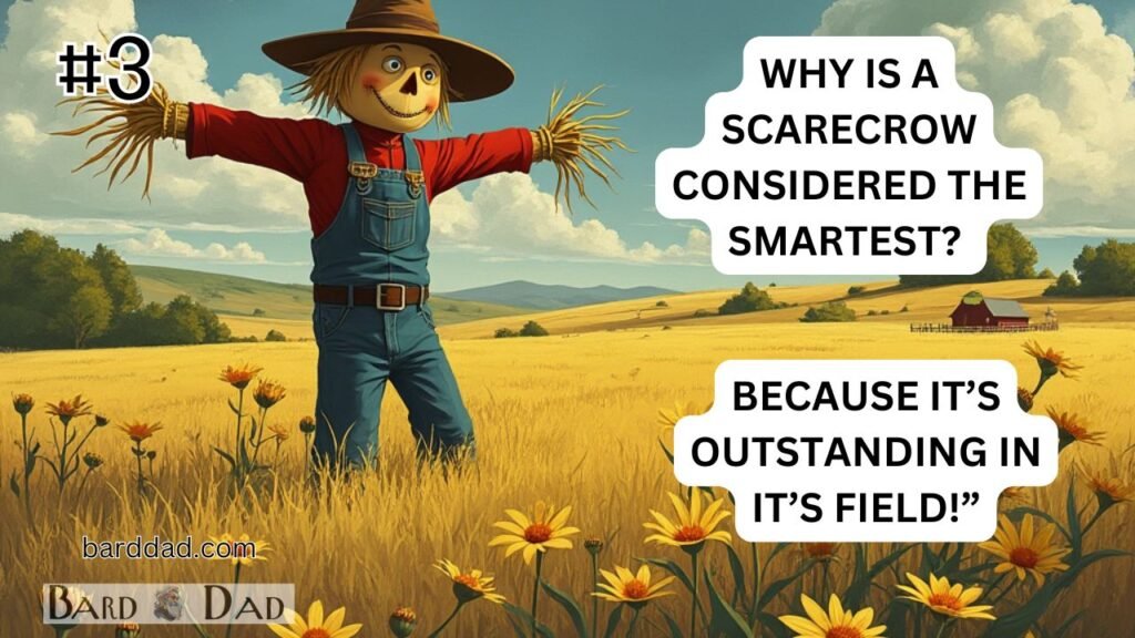 #3 Why is a Scarecrow the Smartest in the Field?