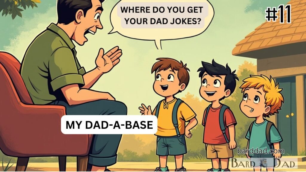 where do dad jokes come from?