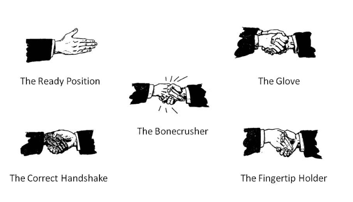 Handshake styles from around the world