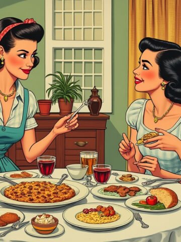 Compliment the meal when you're a guest in someone's home.